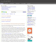 Tablet Screenshot of louisrosenfeld.com
